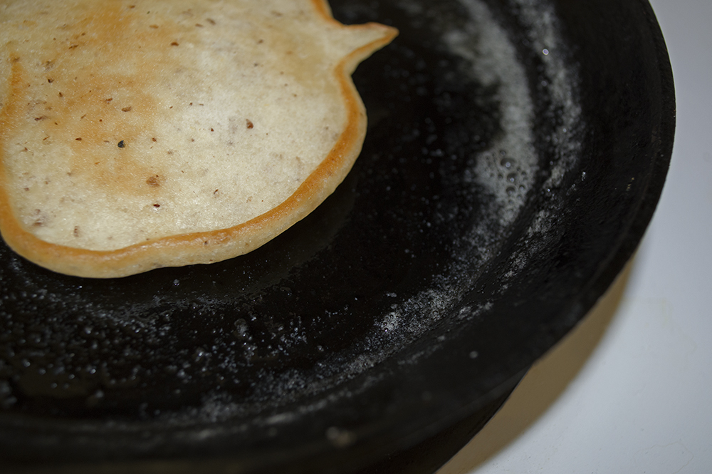 Vegan Pancakes Cooking