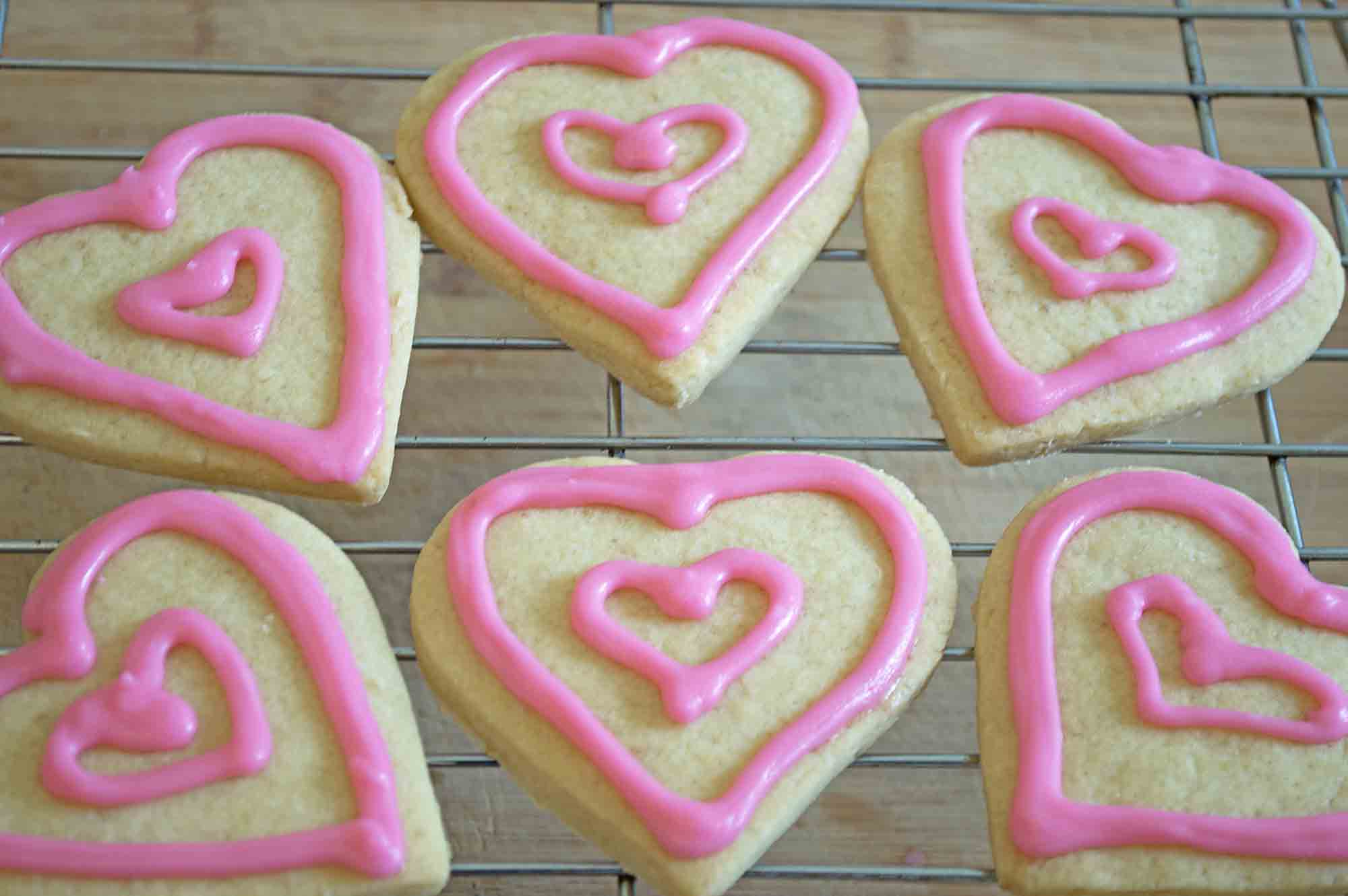 Vegan Sugar Cookies Cooling