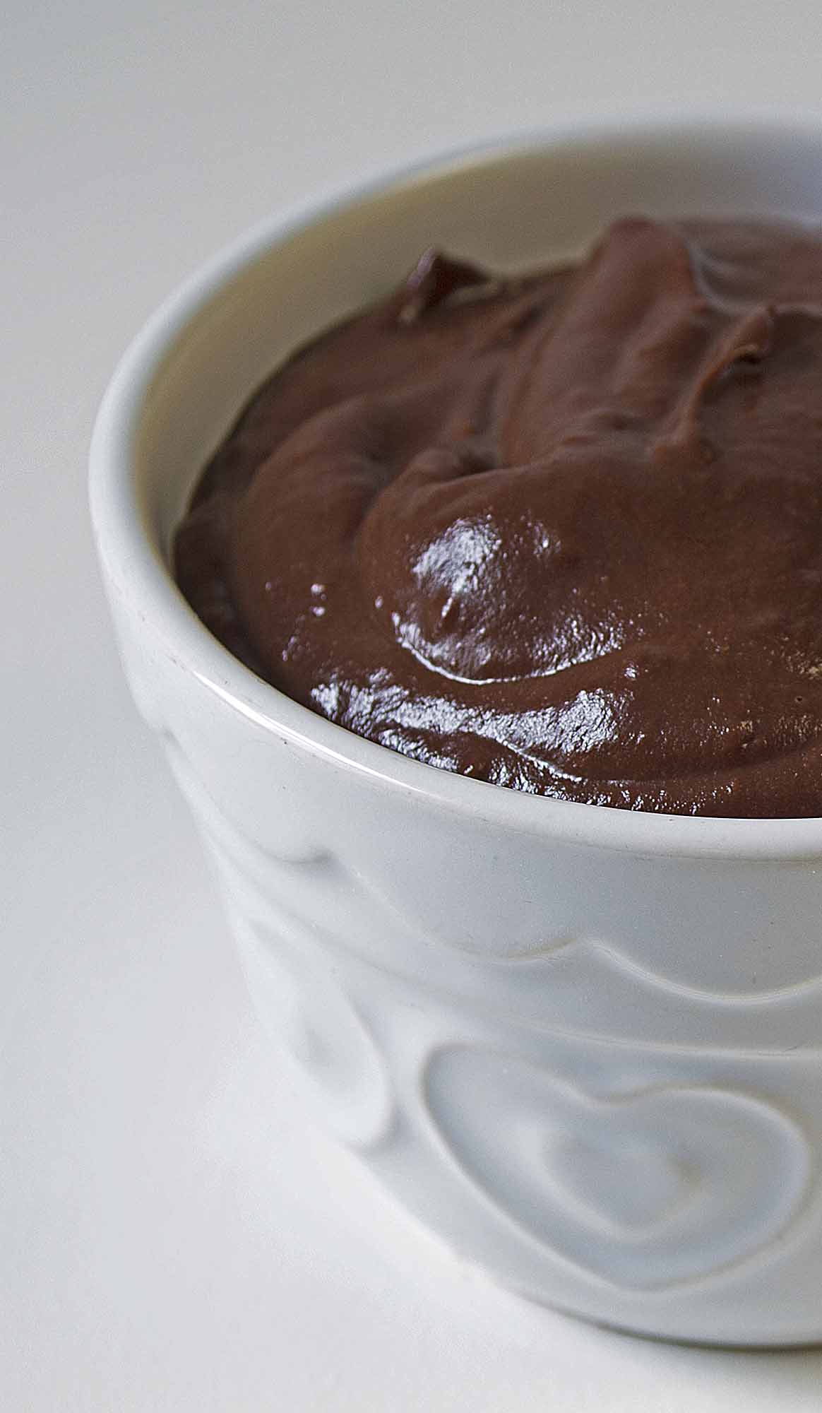 Vegan Avocado Chocolate Pudding