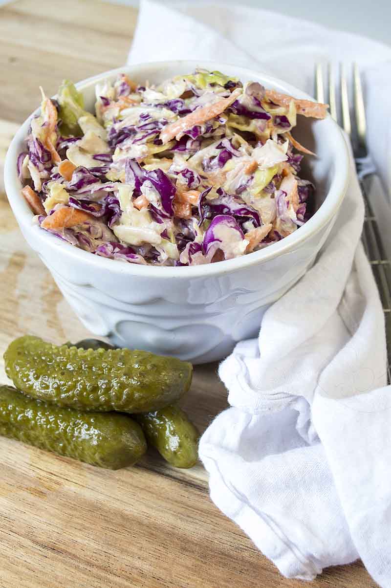 How to make the Best Vegan Coleslaw