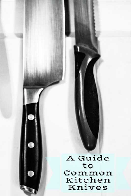 Different Kitchen Knives Pin