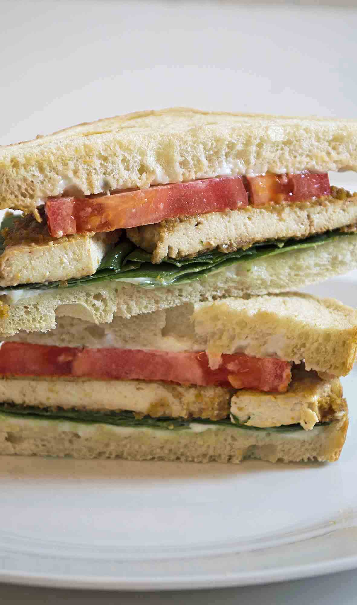 Tofu Vegan Breakfast Sandwich Recipe