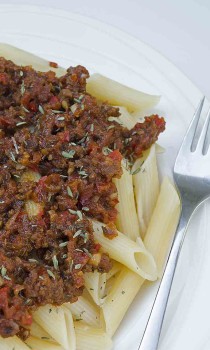 Fresh Vegan Bolognese Sauce