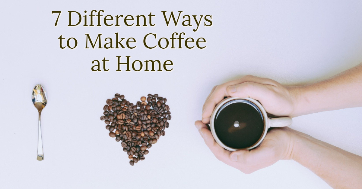 Ways to on sale make coffee