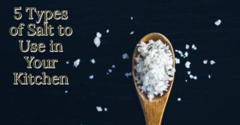 5 Types of Salt to use in your Kitchen